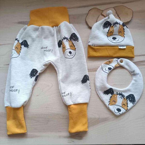 pantalones para bebe hechos a mano por la sombra del gato