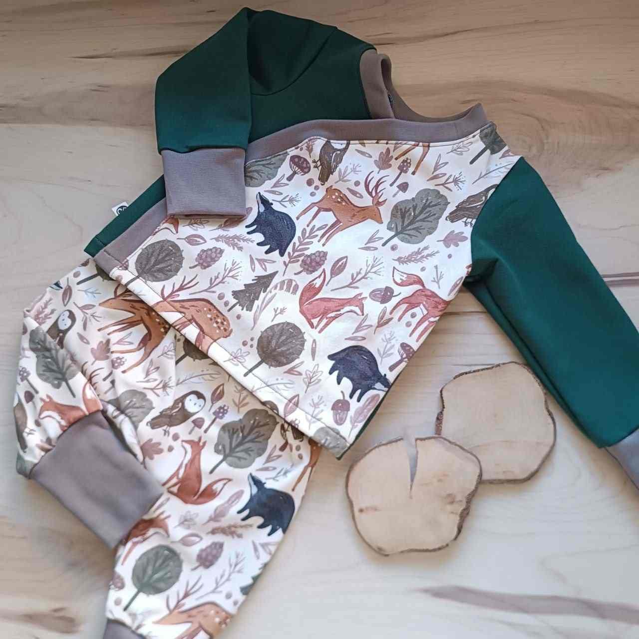 Regalo para bebés con estampado de animales del Bosque